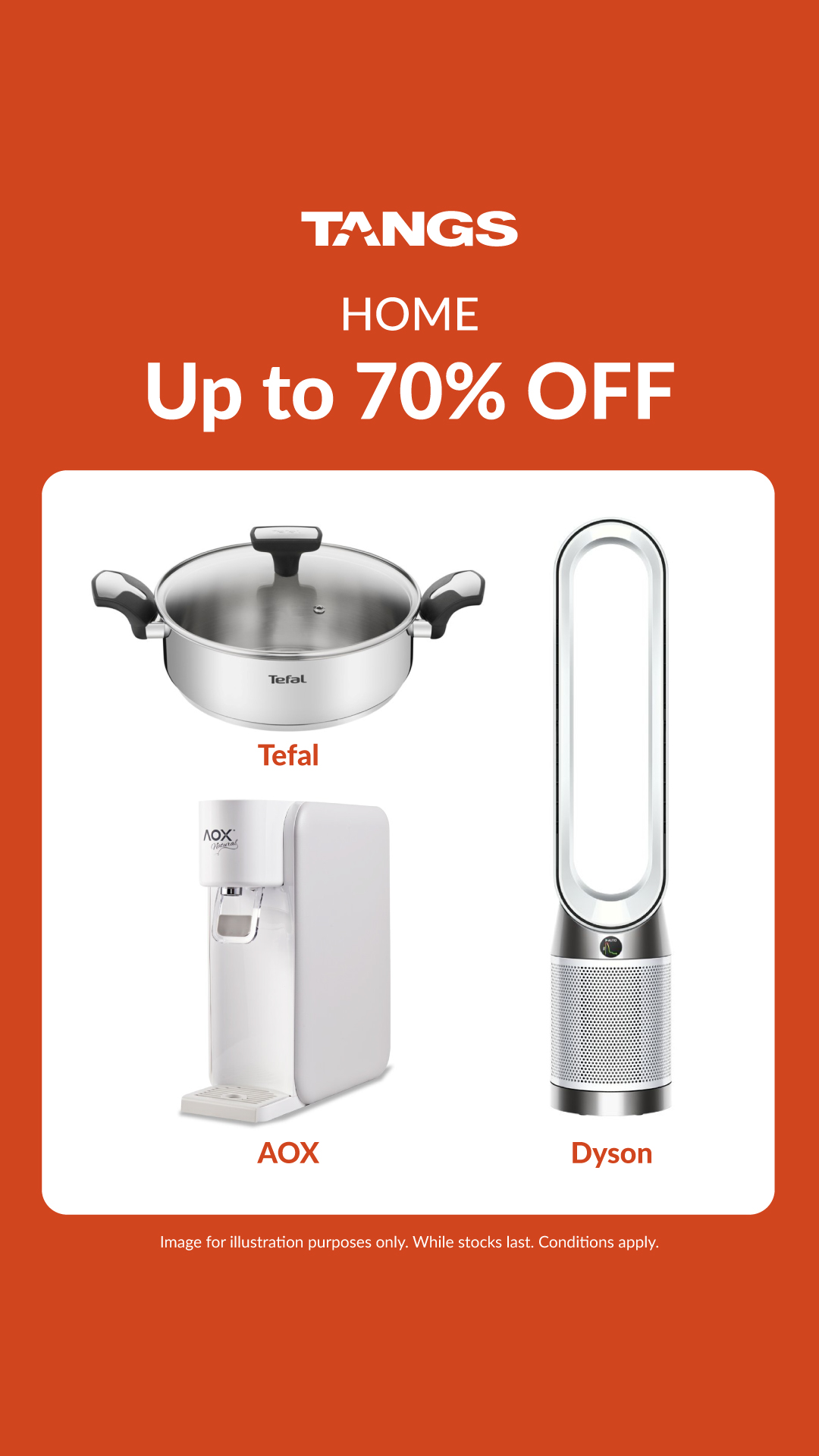 TANGS Facebook ad