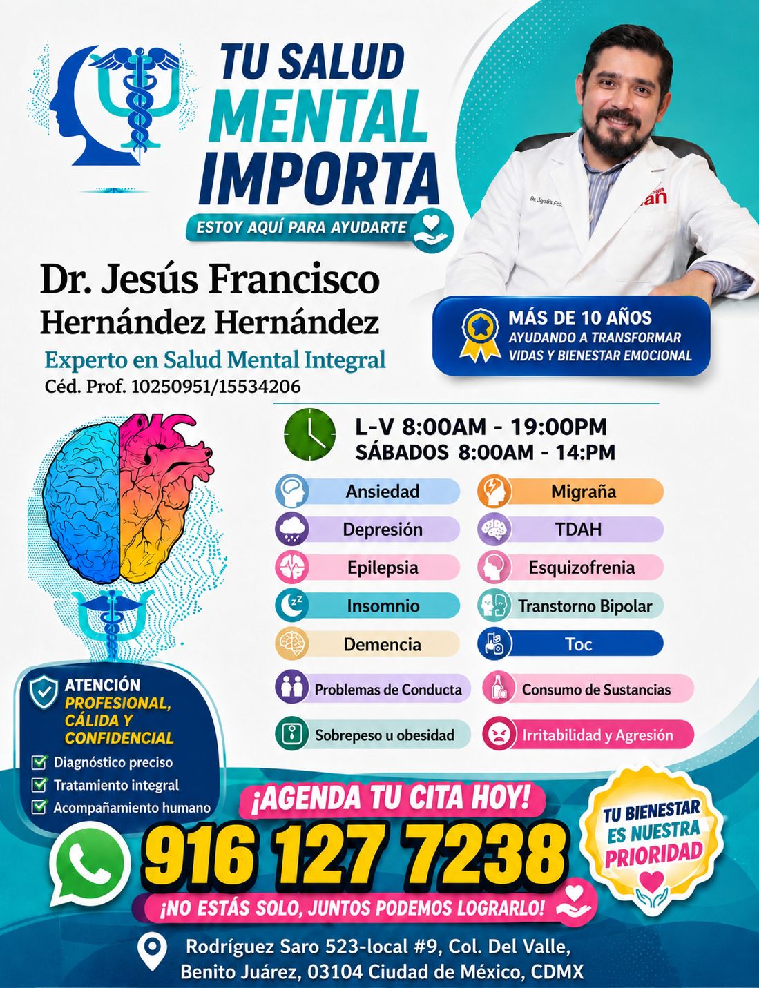Farmacia Guadalupe Facebook ad: One Hour Consultorios CdMx