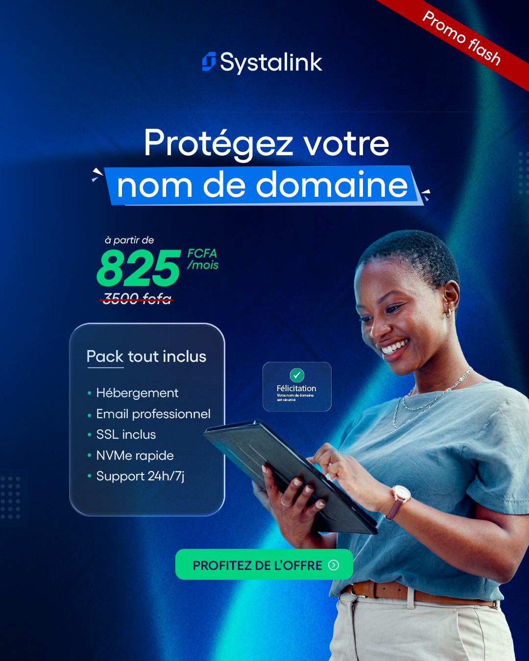 Systalink Facebook ad
