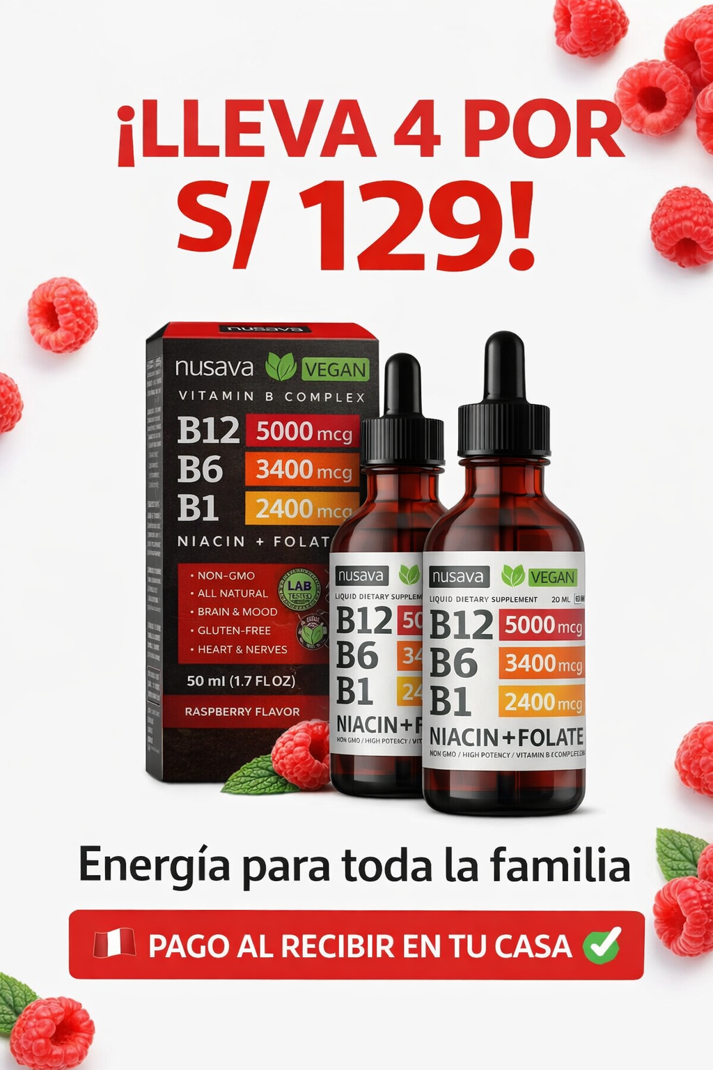 Natu Store Facebook ad from Mar 6, 2026