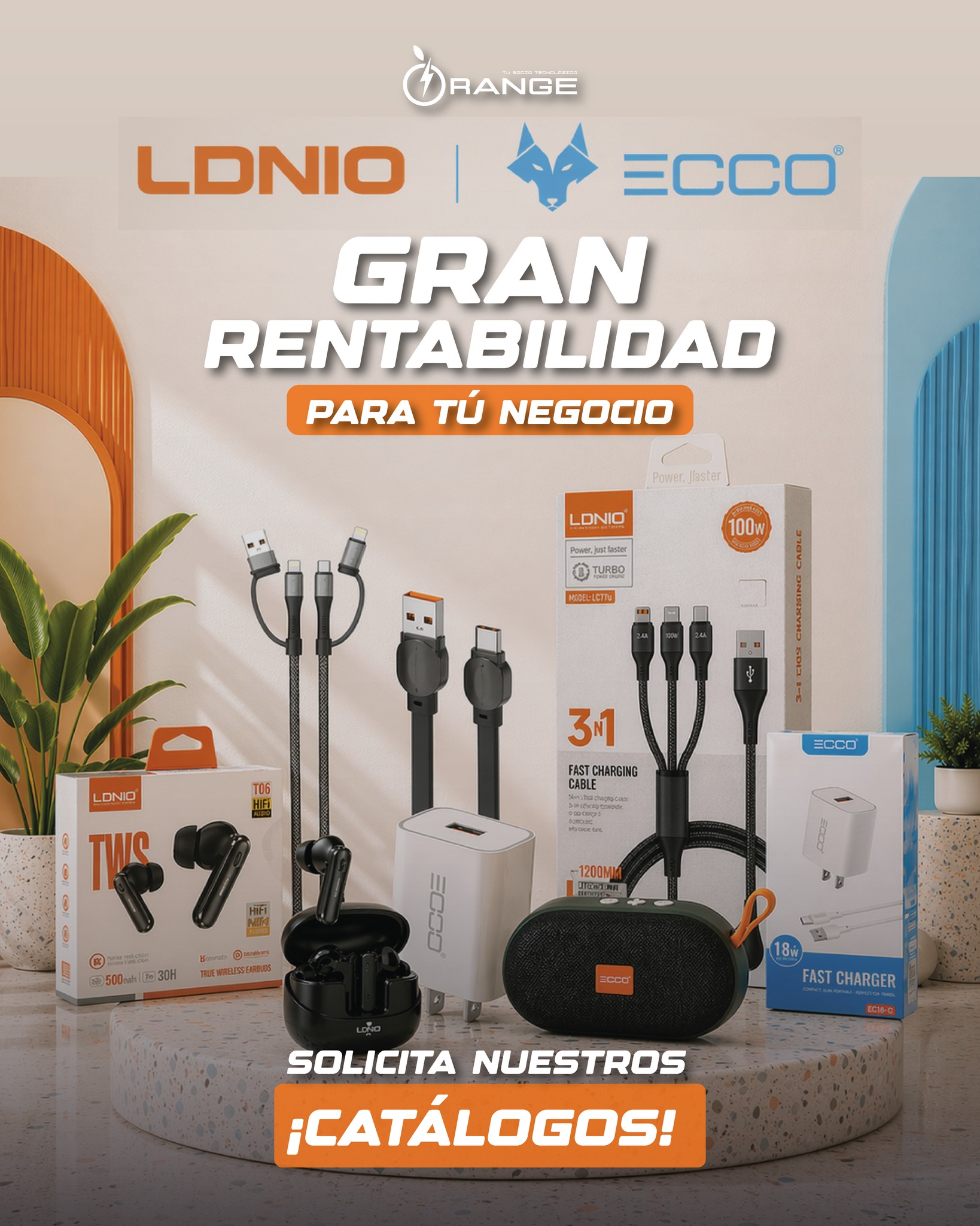 Importadora Orange Ecuador Facebook ad: Si quieres aumentar tus ingresos, necesitas productos que…