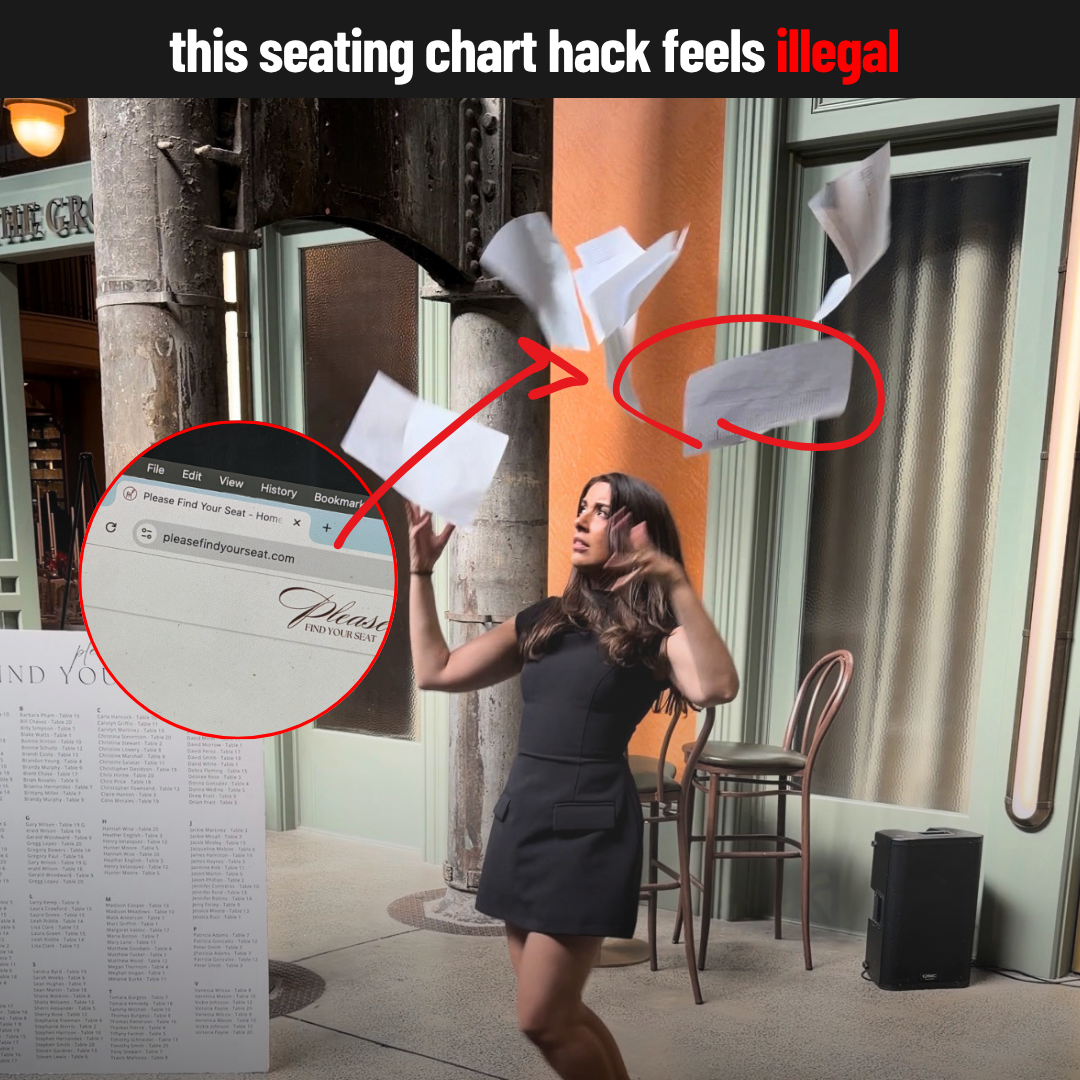 Please Find Your Seat Facebook ad