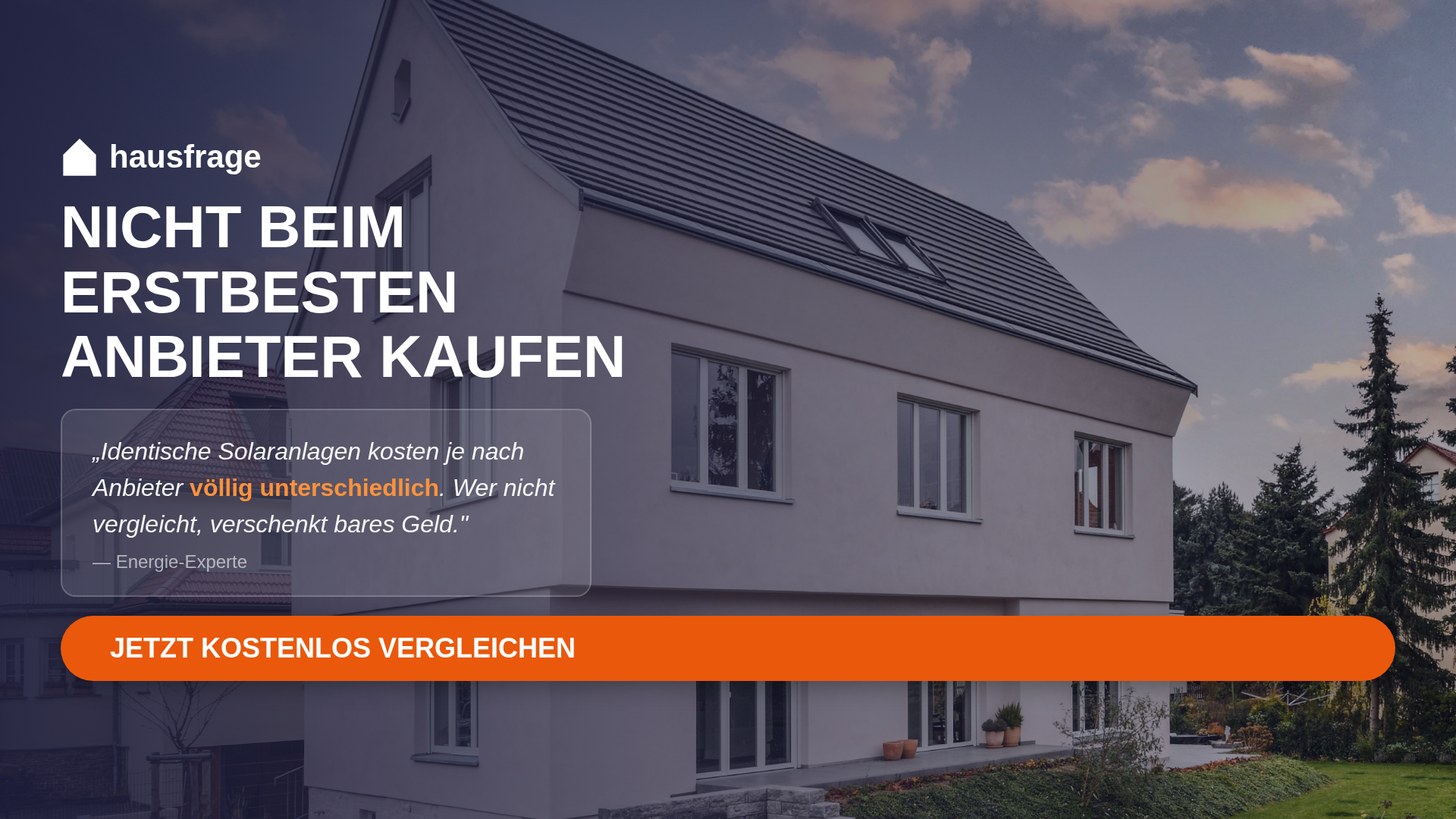 Hausfrage Facebook ad