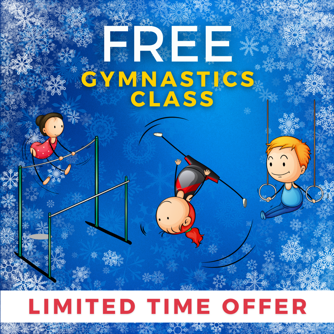 Beach Bounders Facebook ad: Sign Up for a Free Gymnastics Class. Spots are Limited!