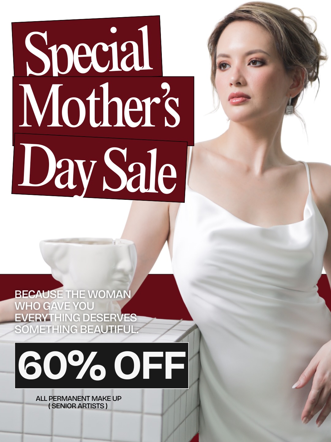 Prettylooks Facebook ad: MOM MUSE BEAUTY SALE