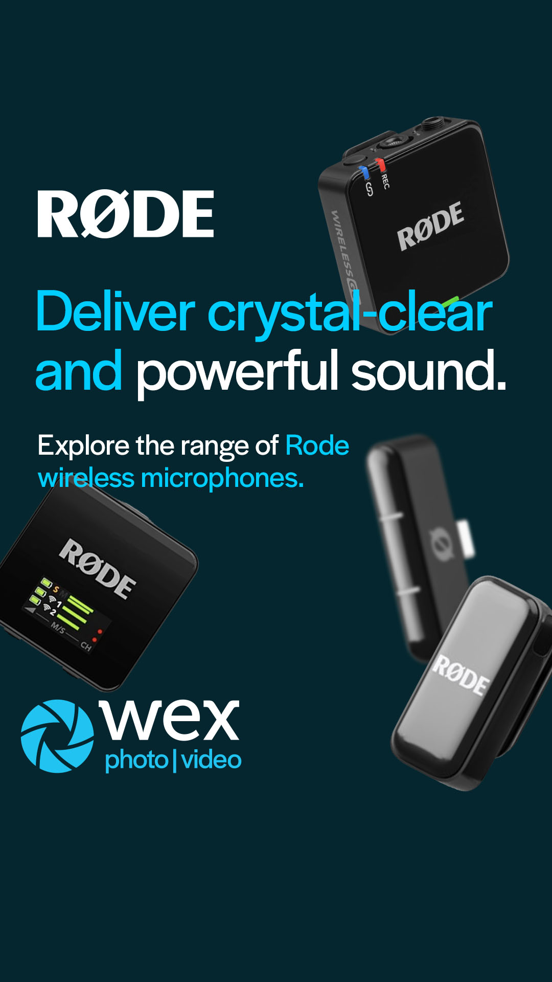 Wex Photo Video Facebook ad