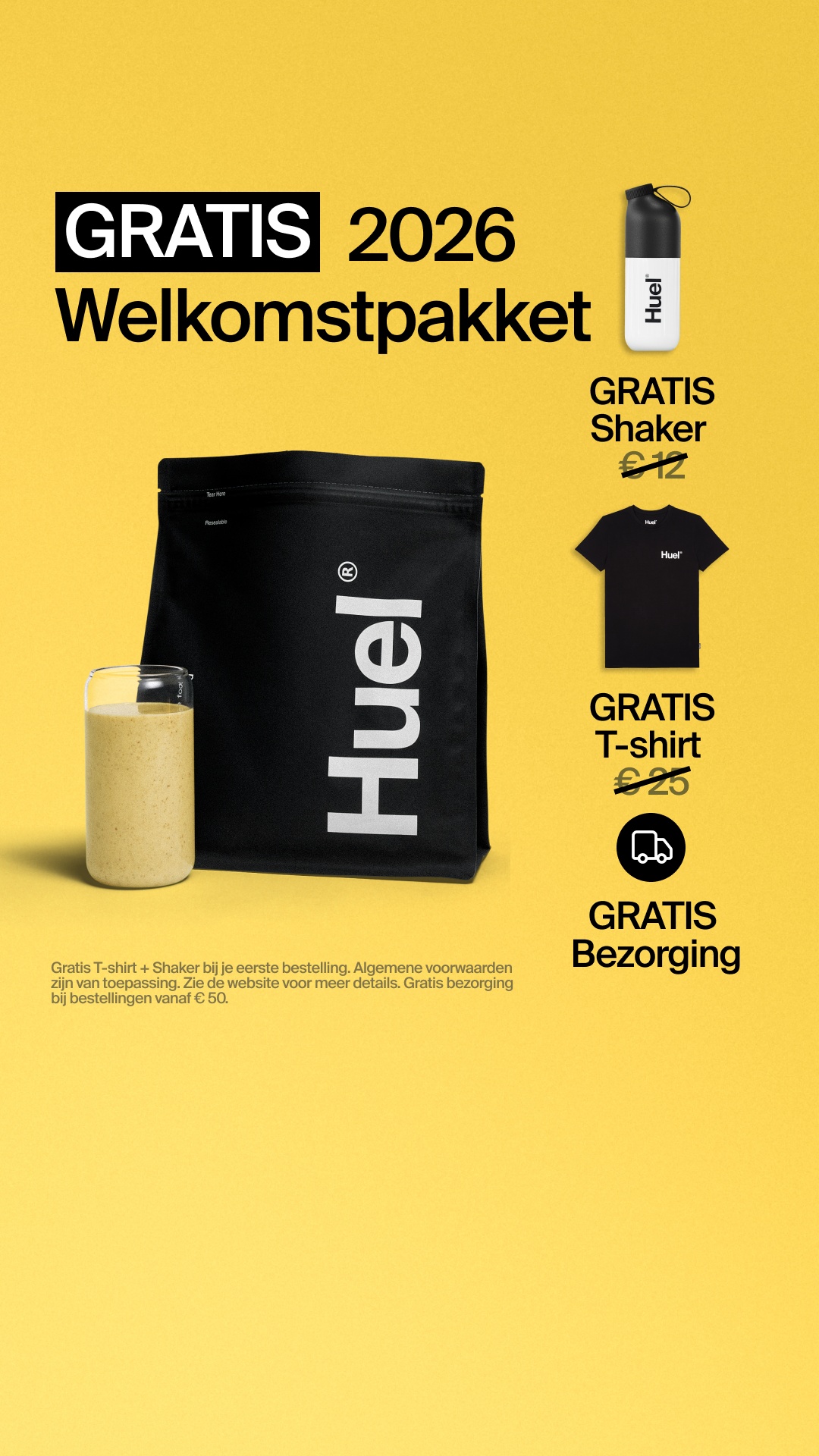 Huel Facebook ad