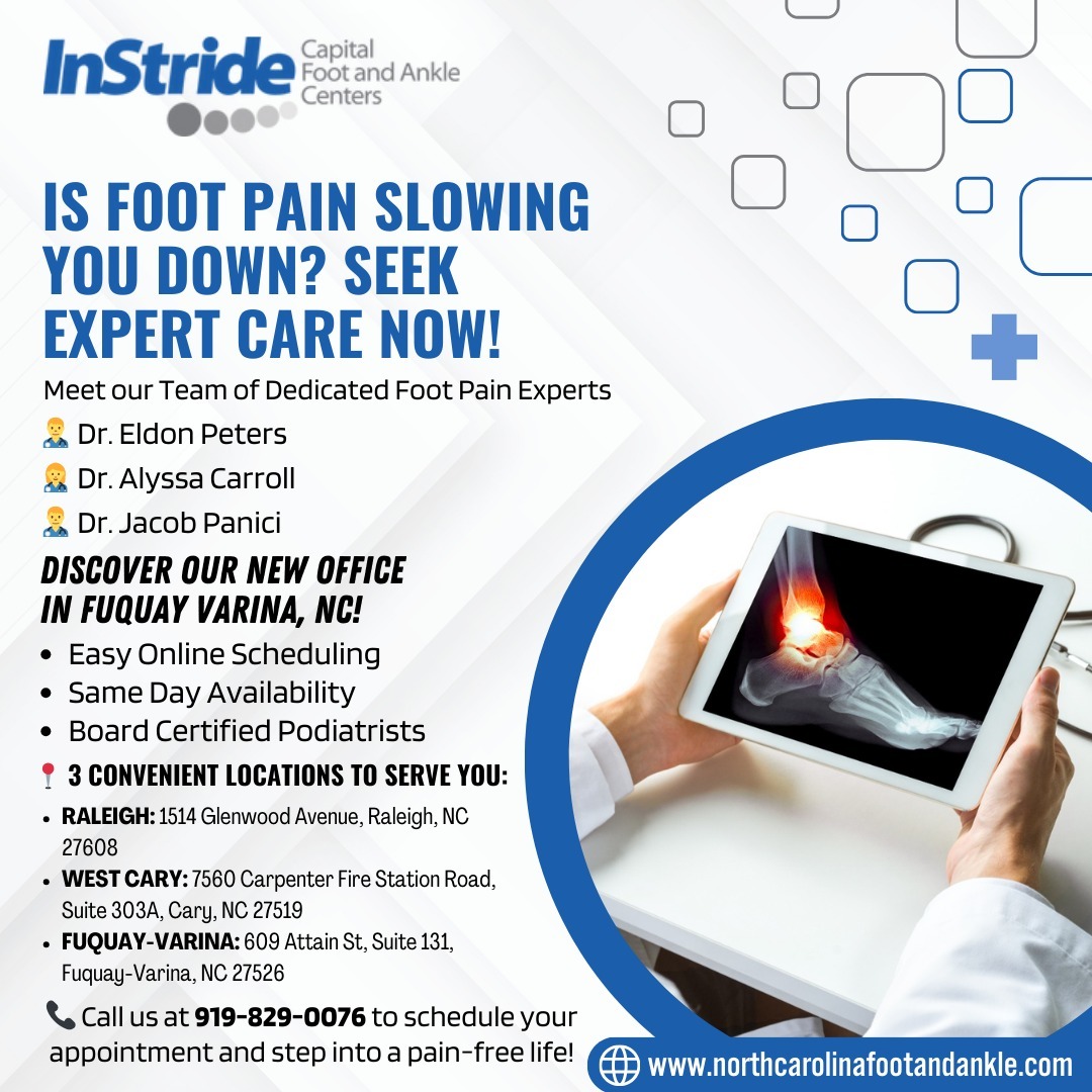 InStride Capital Foot & Ankle Centers Facebook ad