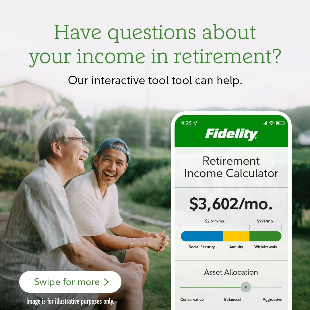 Fidelity Investments Facebook ad