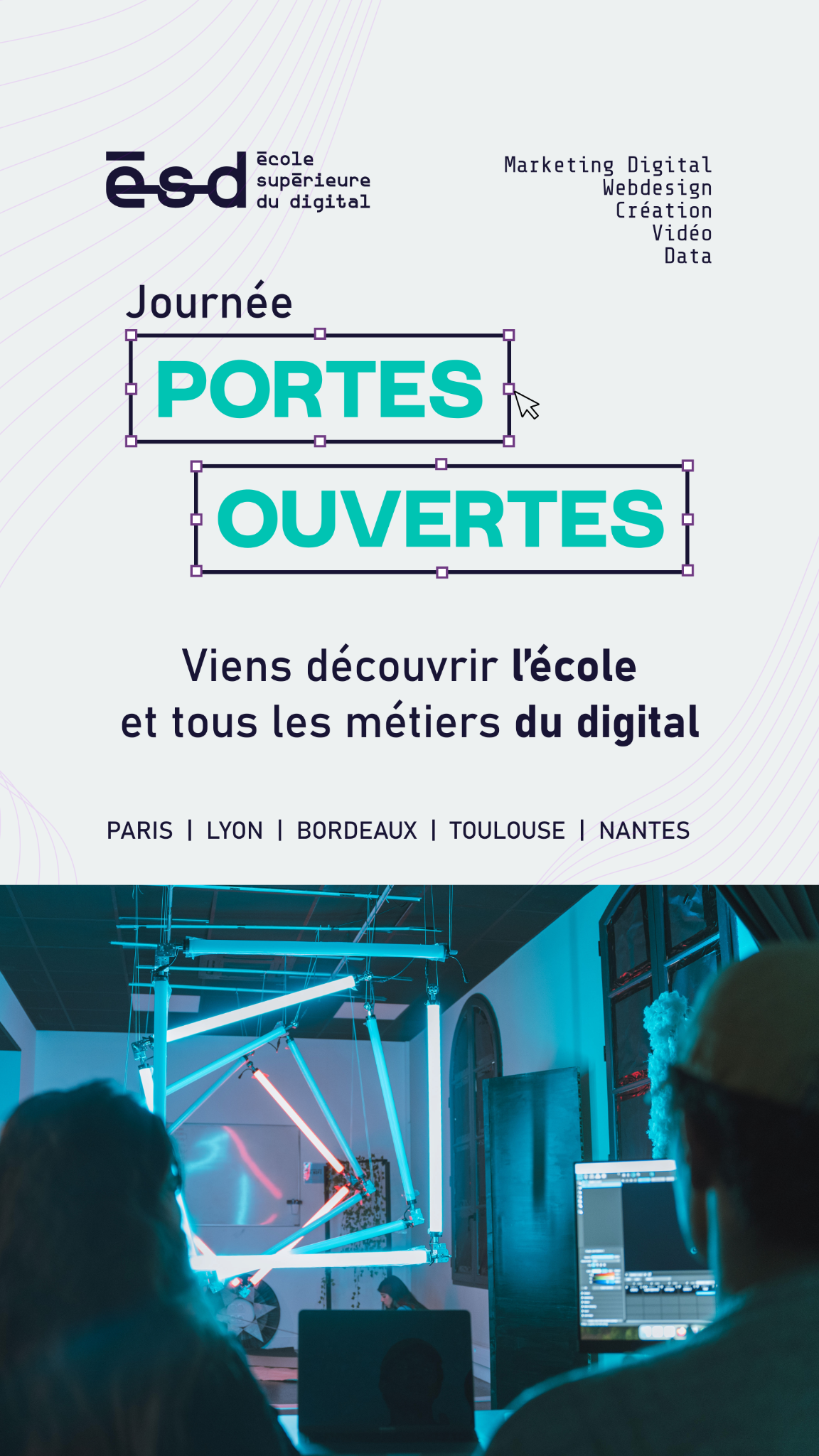 ESD - École Supérieure du Digital Facebook ad