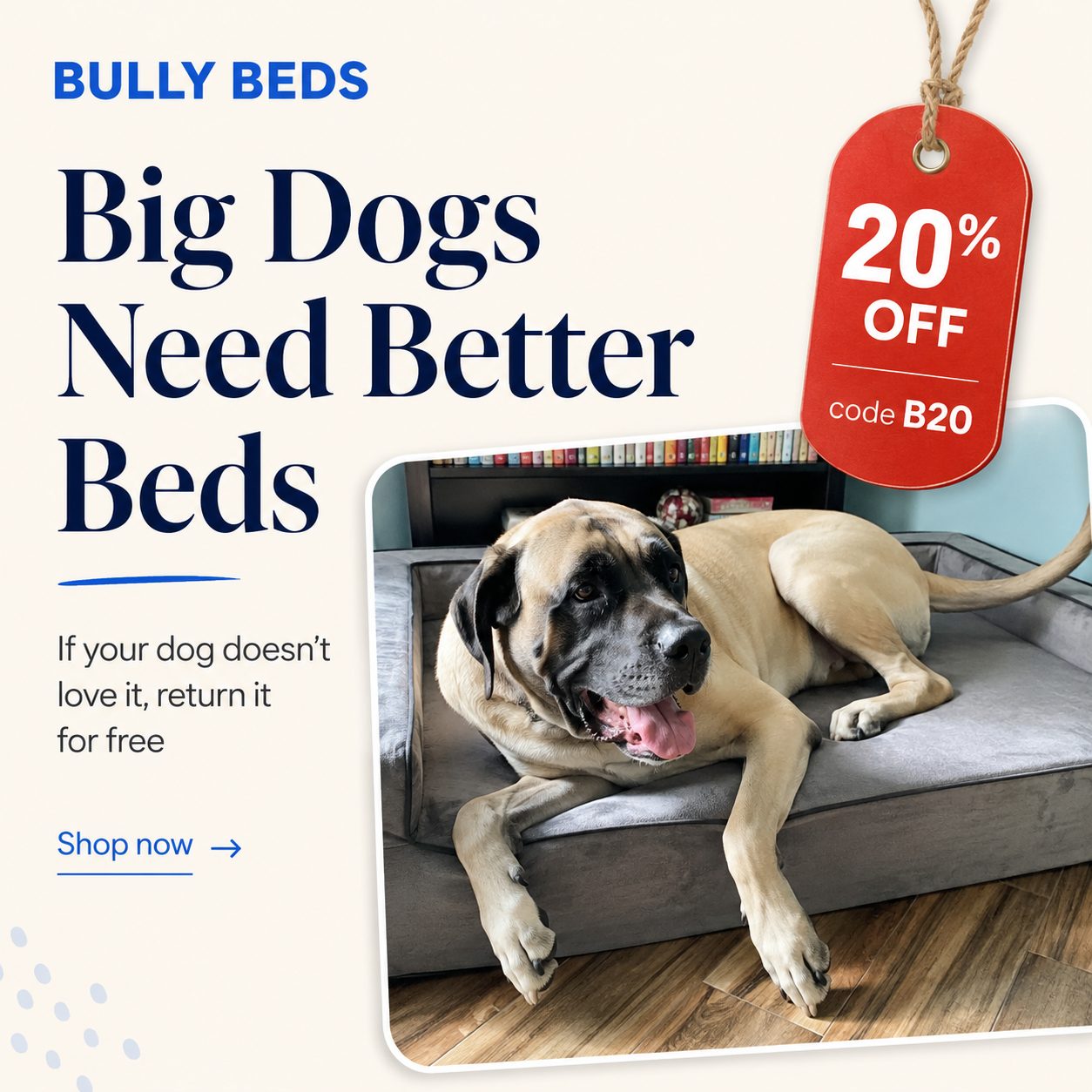 Bully Beds Facebook ad