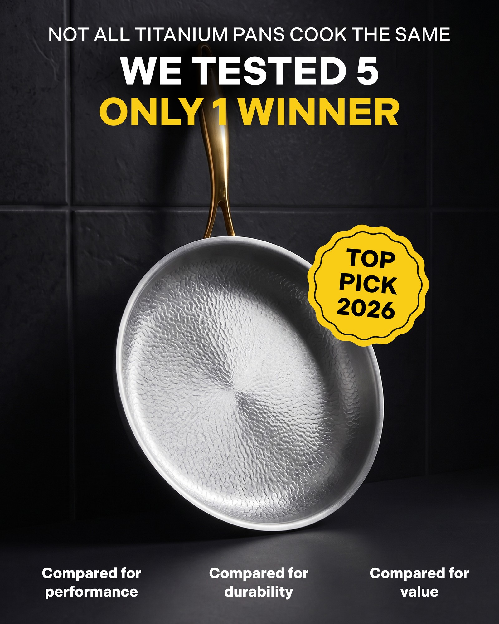 ChopChop USA Facebook ad: 5 Best Titanium Pans of 2026, Tested & Reviewed