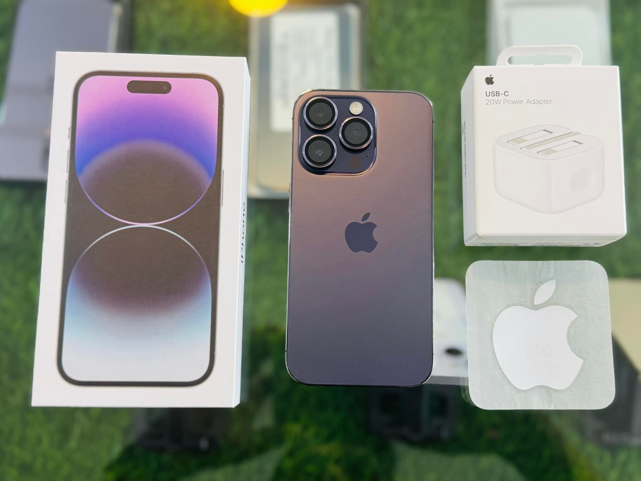 Apple Home Facebook ad: iPhone 14 Pro, Deep Purple
