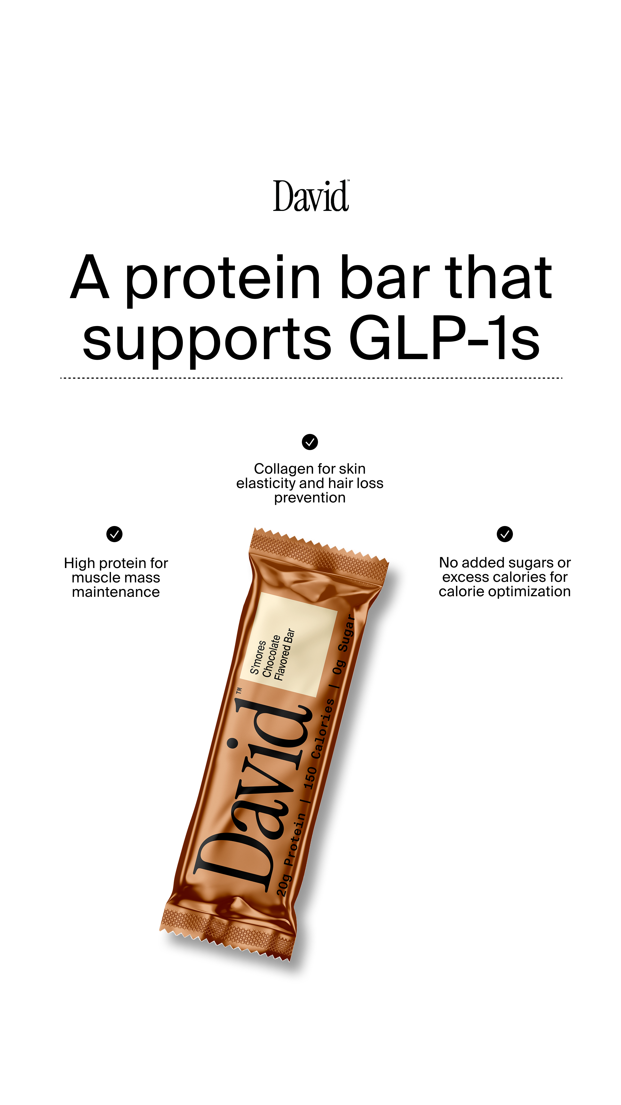David Protein Facebook ad