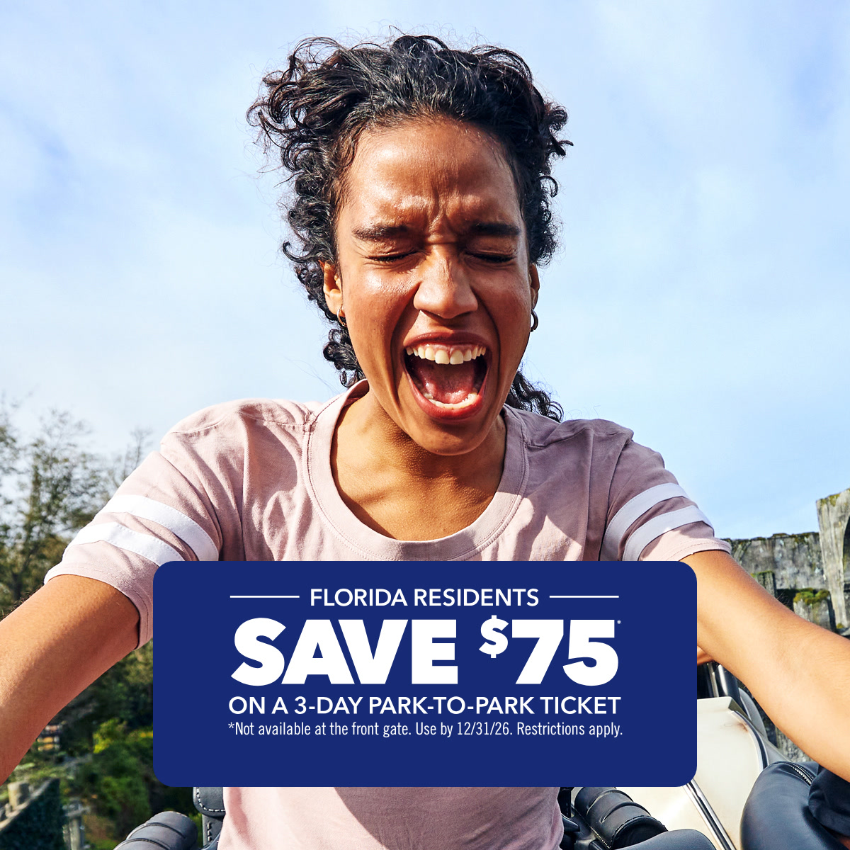 Universal Orlando Resort Facebook ad