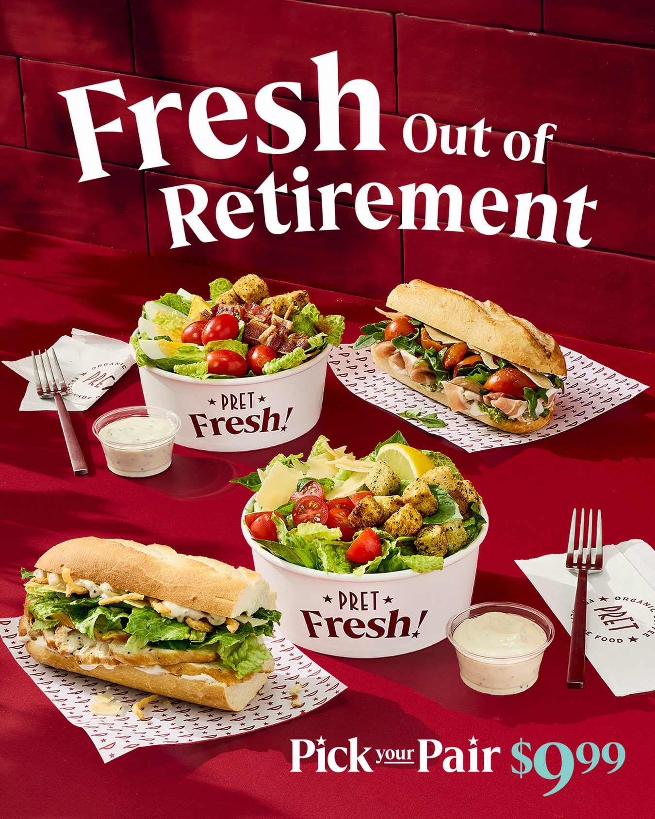 Pret A Manger Facebook ad