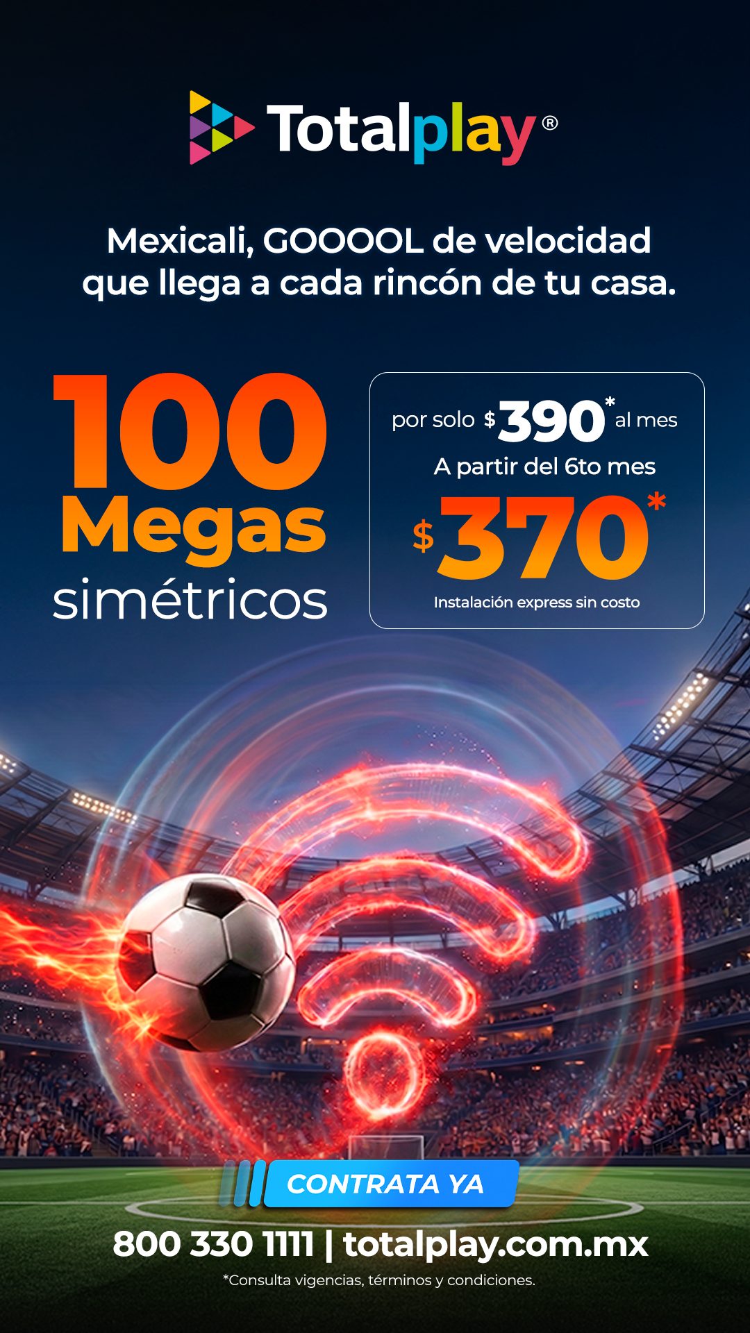 Totalplay Facebook ad