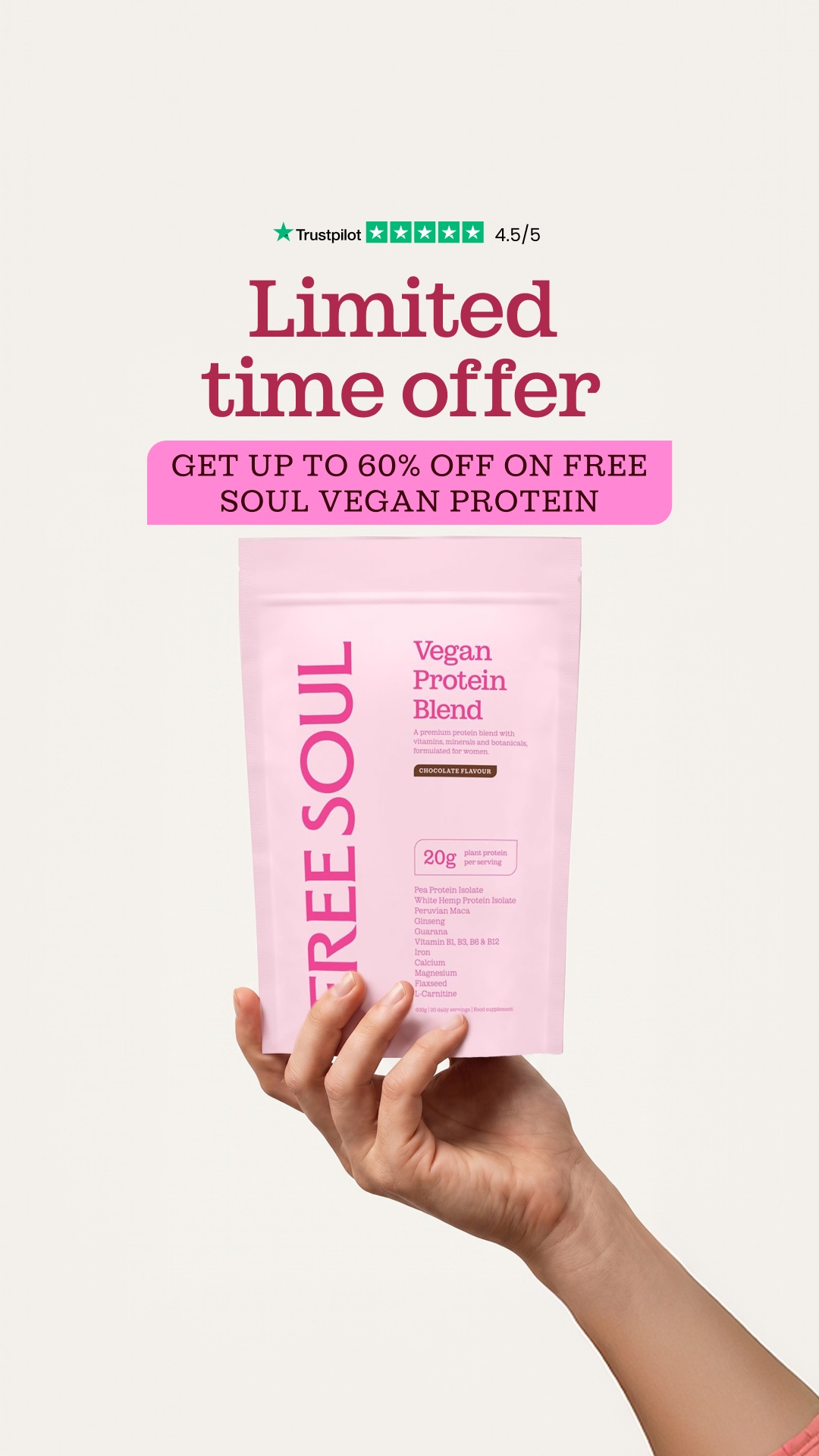 Free Soul Facebook ad