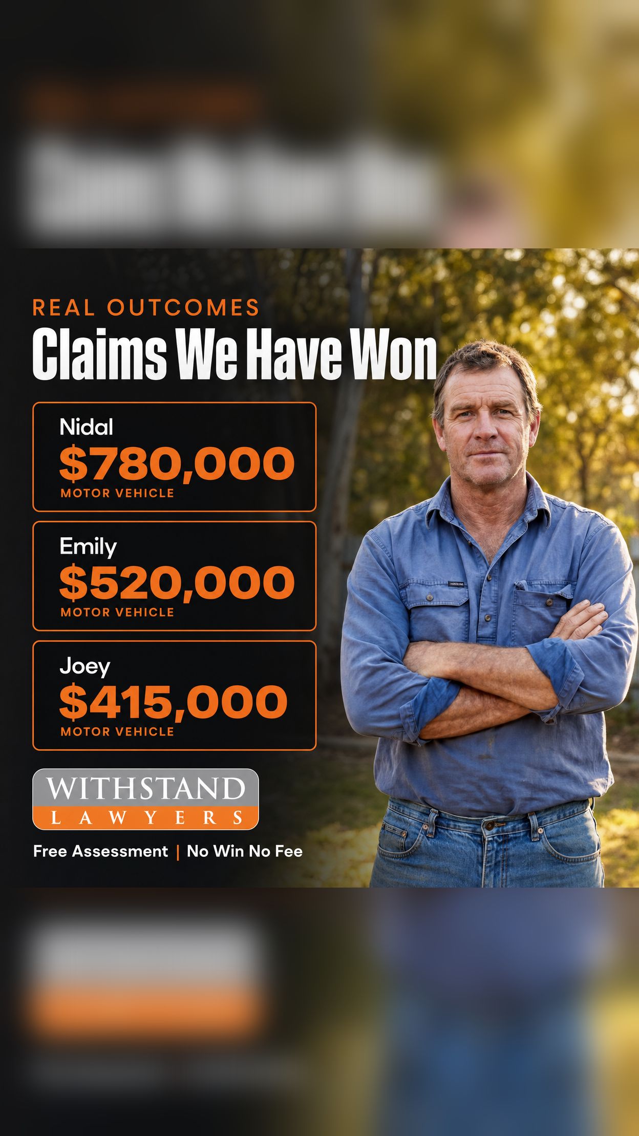 Withstand Lawyers Facebook ad from Jul 14, 2026