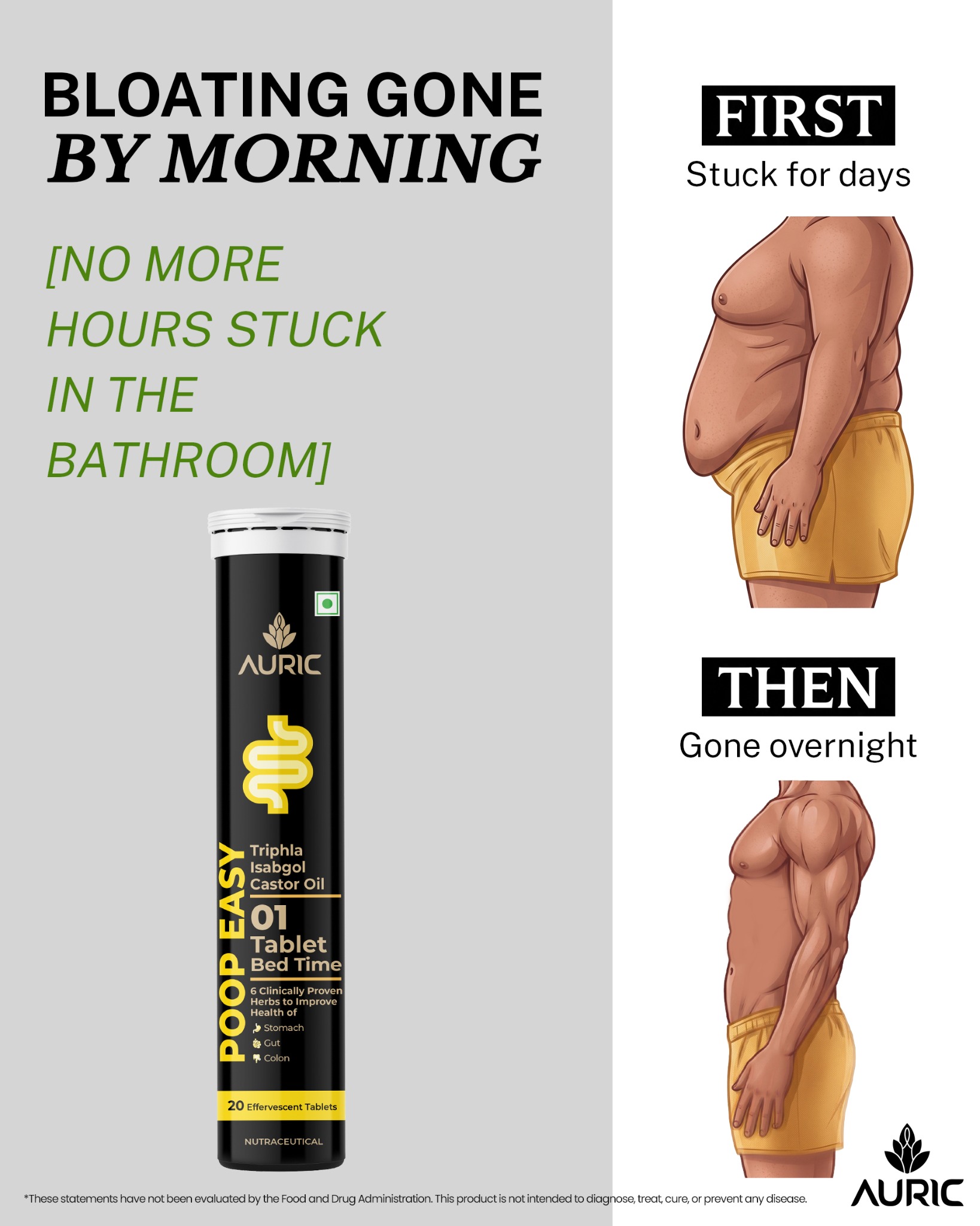 Auric Performance Booster Facebook ad