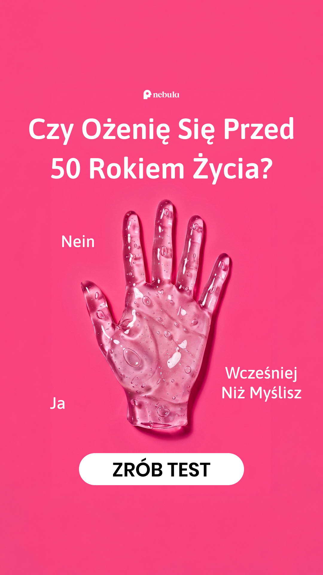 Nebula: Palm Reading Facebook ad