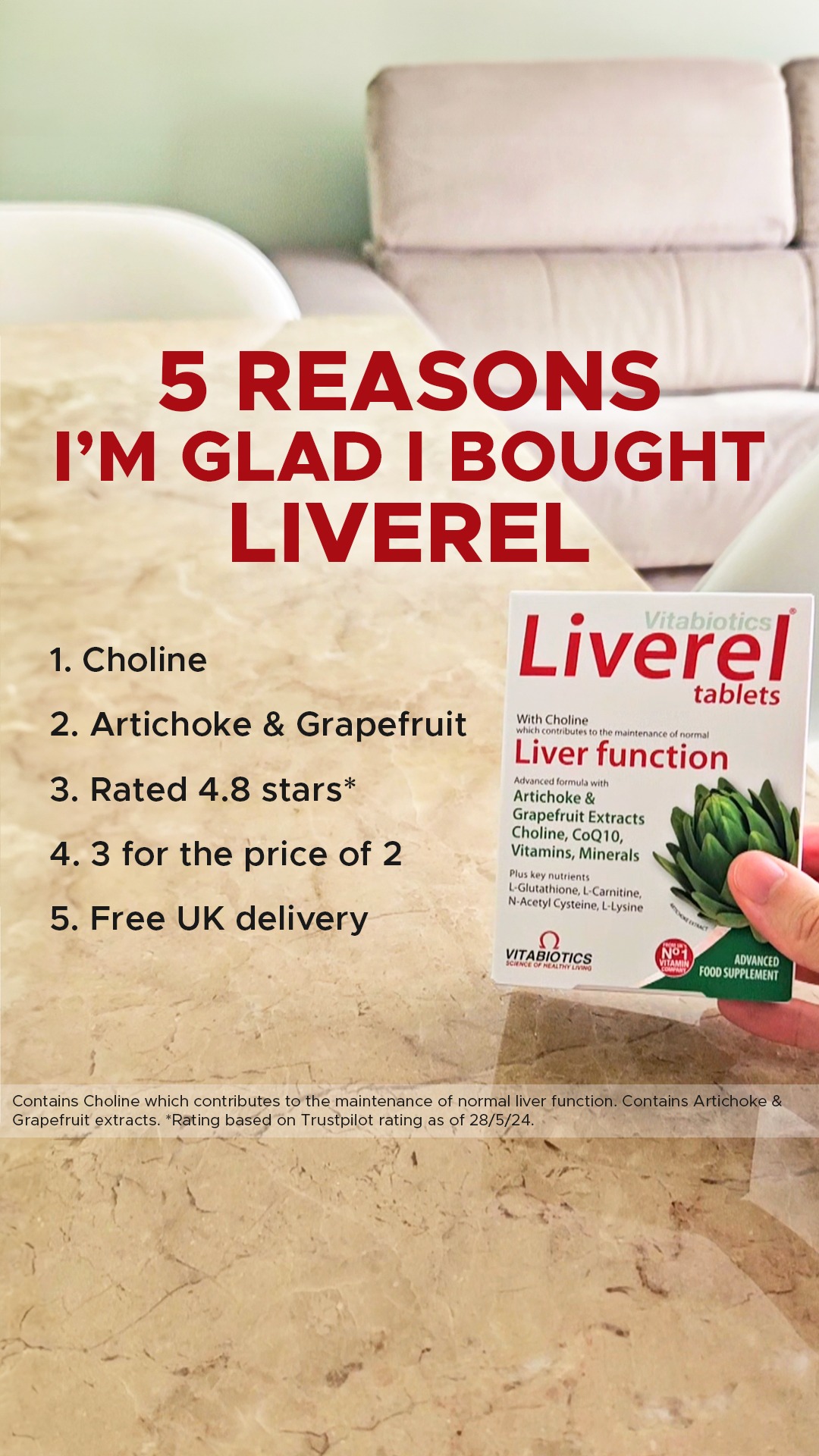 Vitabiotics Facebook ad