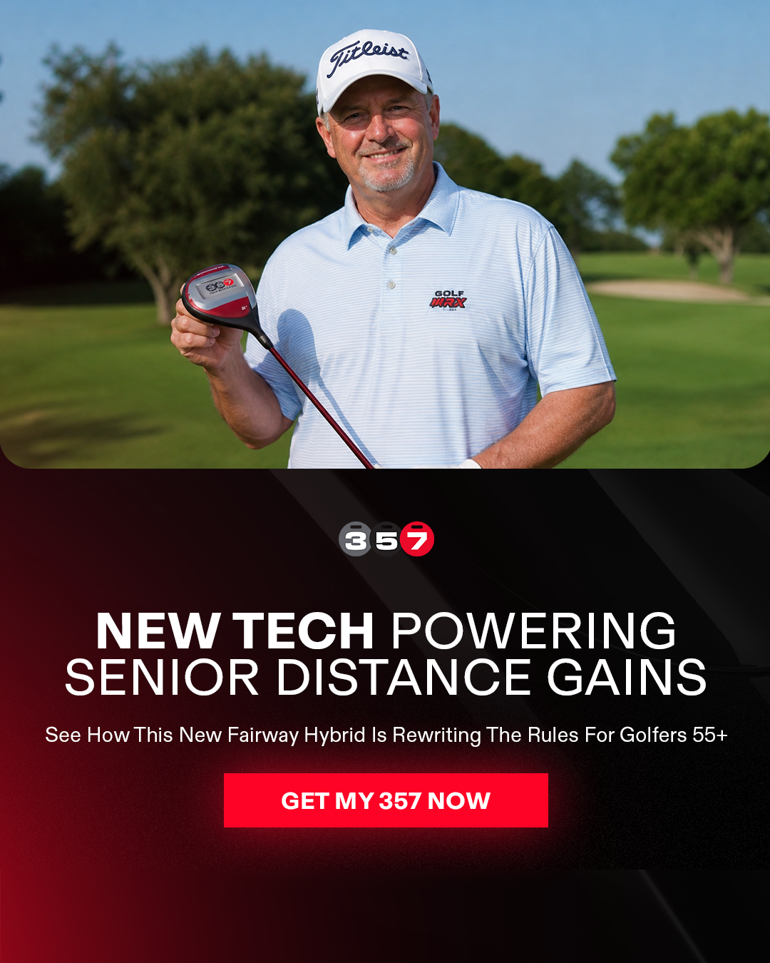 Performance Golf Facebook ad