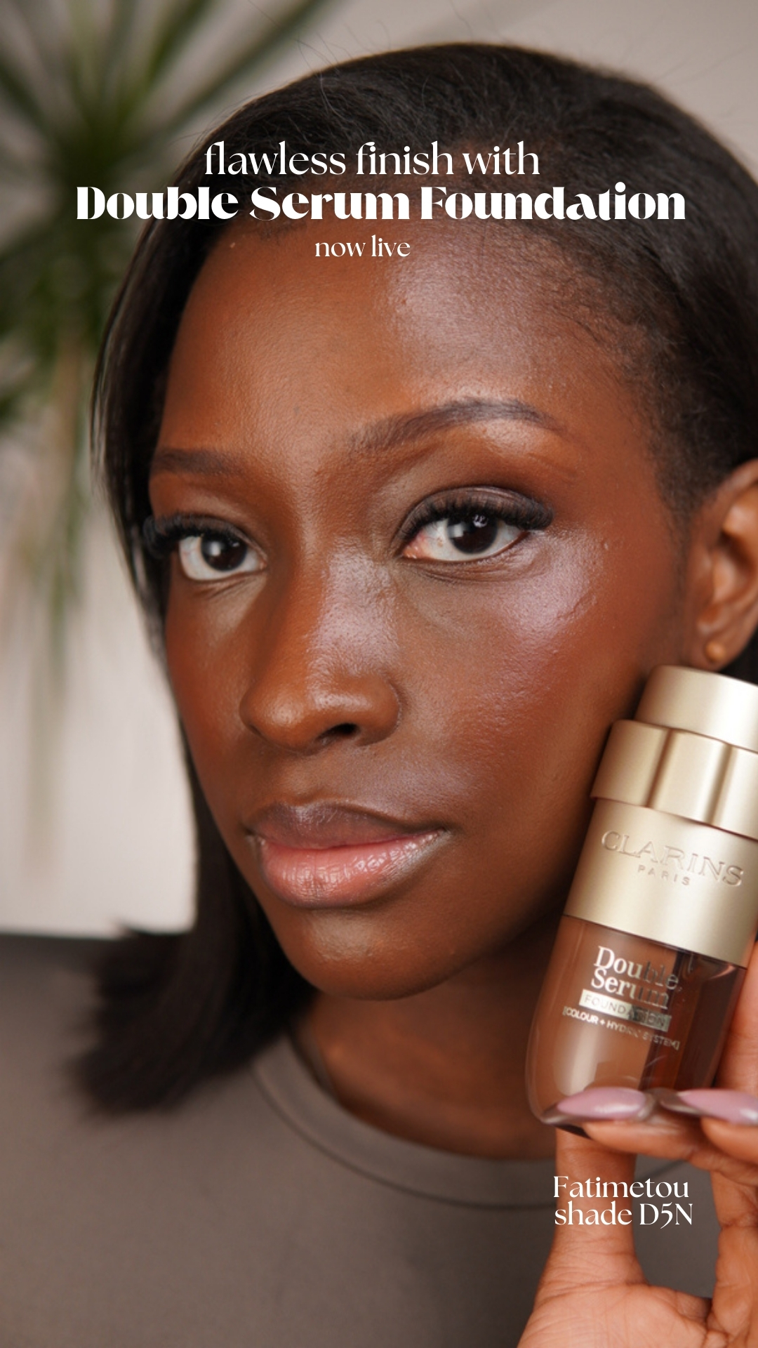 Clarins Facebook ad from Feb 25, 2026
