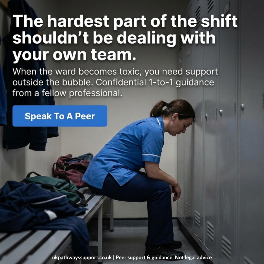 UK Pathways Support Facebook ad: Feeling Targeted at Work?