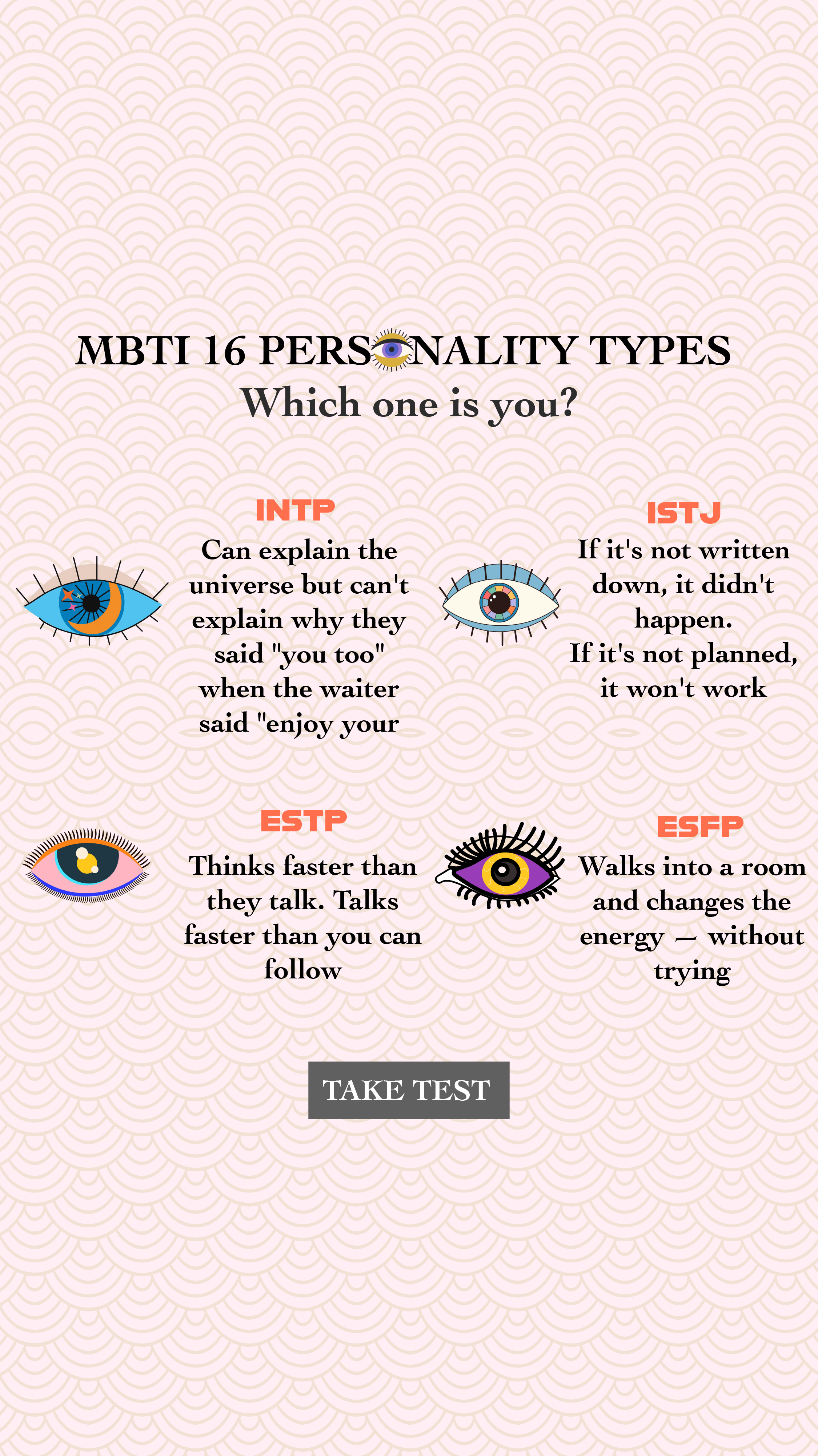 Personality Type Facebook ad