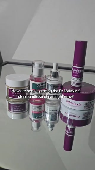 Dr.Melaxin UK Facebook ad: [Up to 74% OFF] Collagen Boosting 5-Step Set