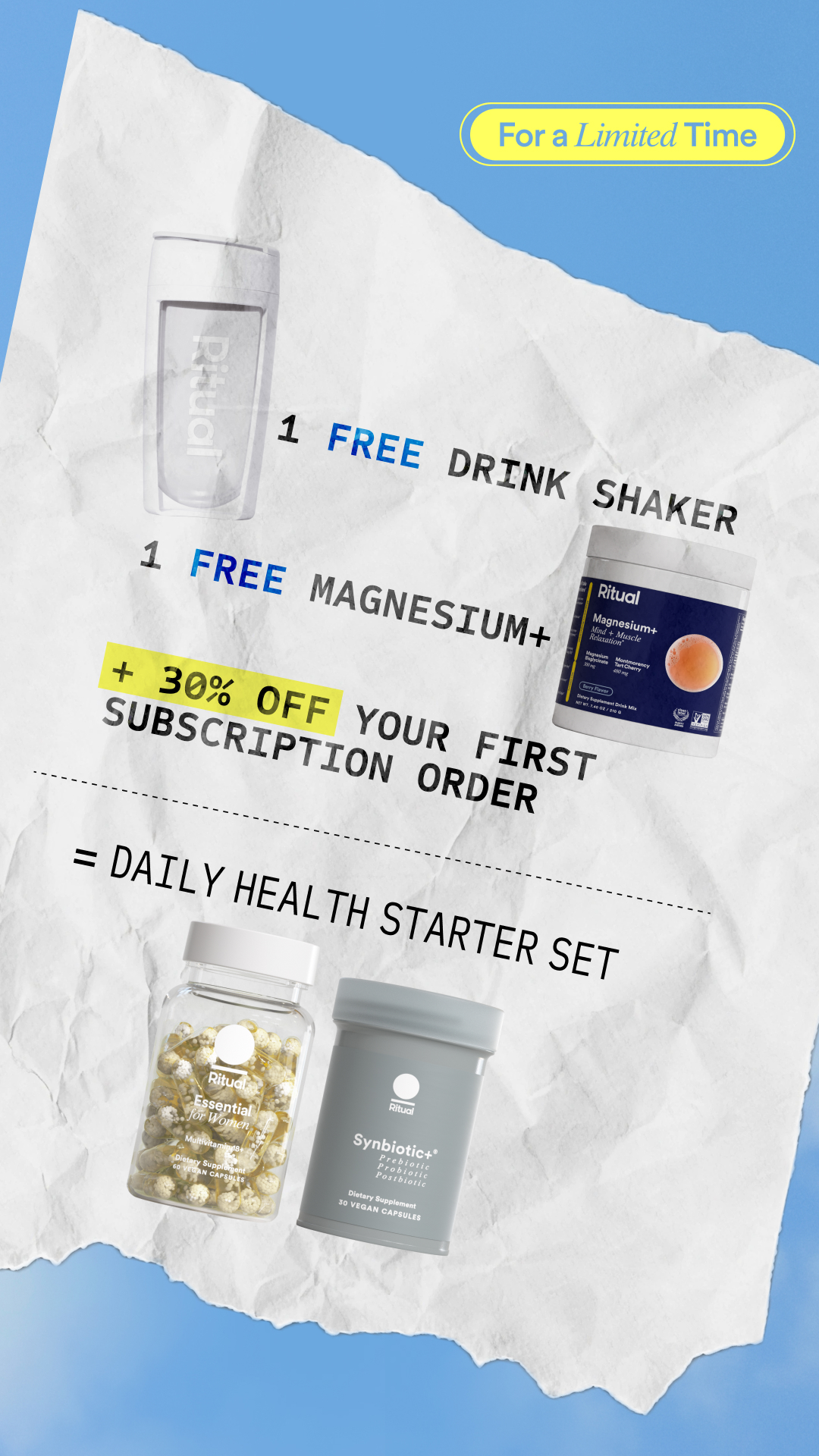 Ritual Facebook ad