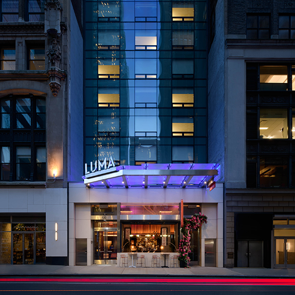 LUMA Hotel Times Square Facebook ad: Times Square | LUMA Hotel