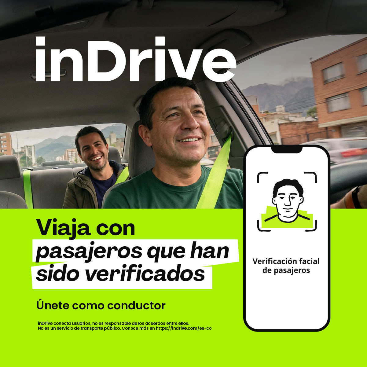 inDrive Facebook ad