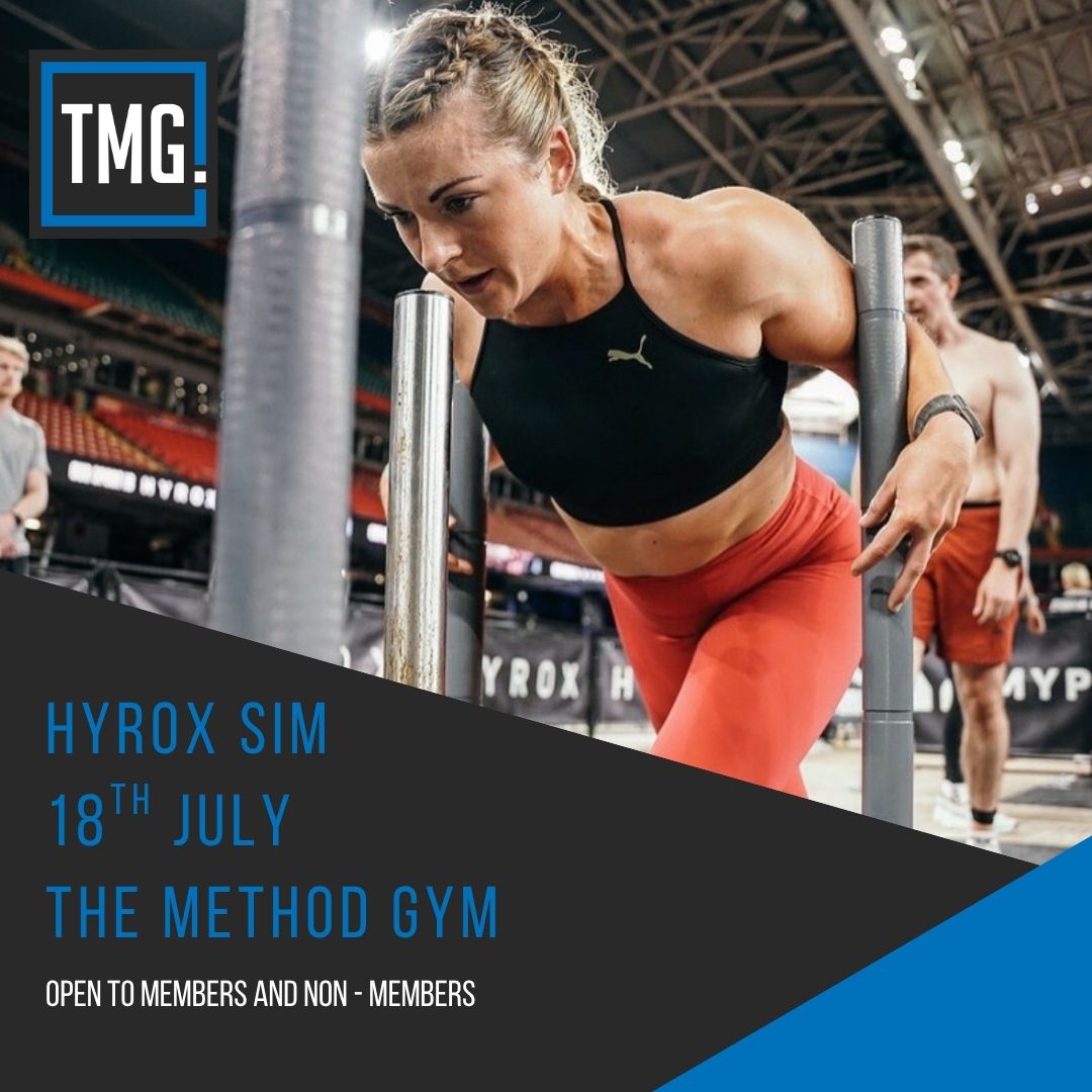 The Method Gym Facebook ad: HYROX SIMULATION - 18TH JULY