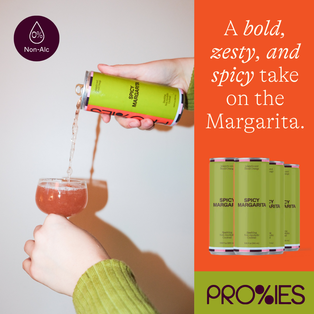 Proxies Facebook ad: Cocktail energy, minus alcohol