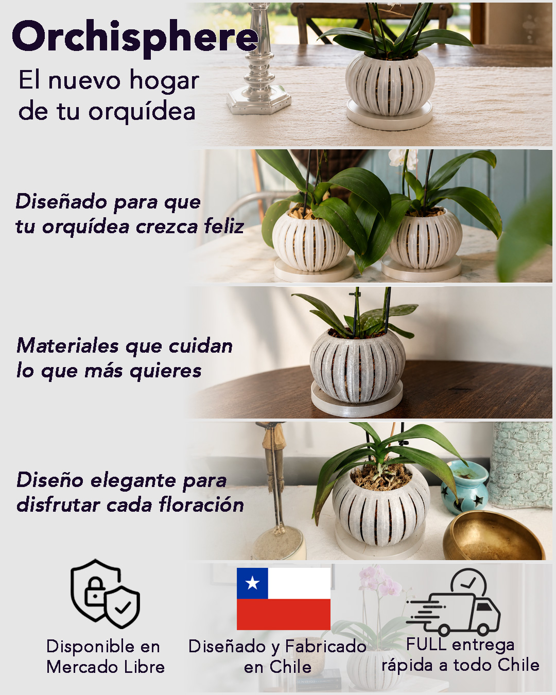 Maceterosparaorquideas.cl Facebook ad: Maceteros para Orquídeas en Mercado Libre