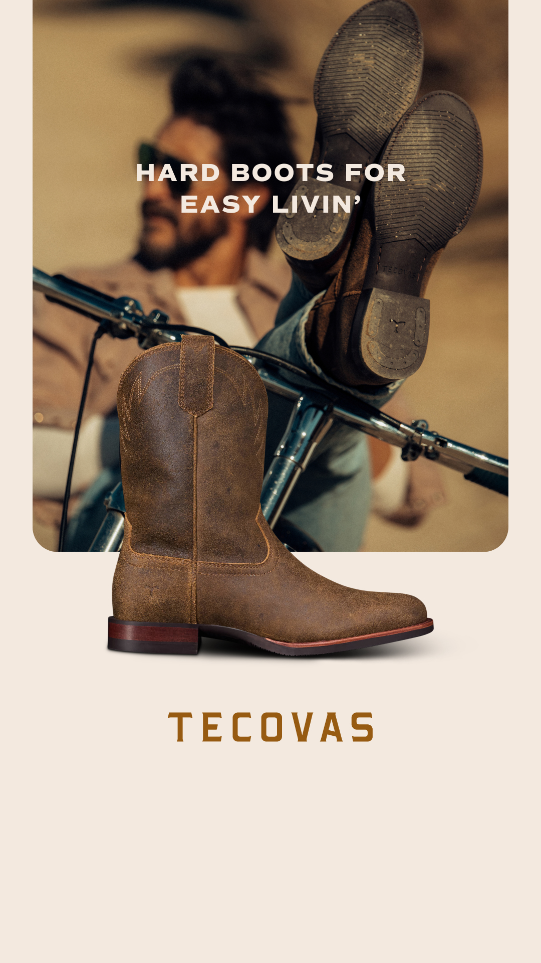 Tecovas Facebook ad