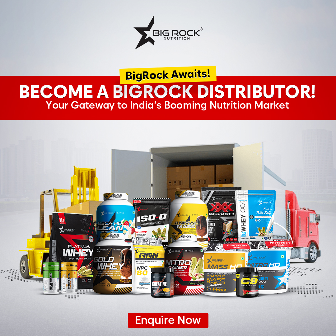 Big Rock Nutrition Facebook ad: Become our Distributor Partner