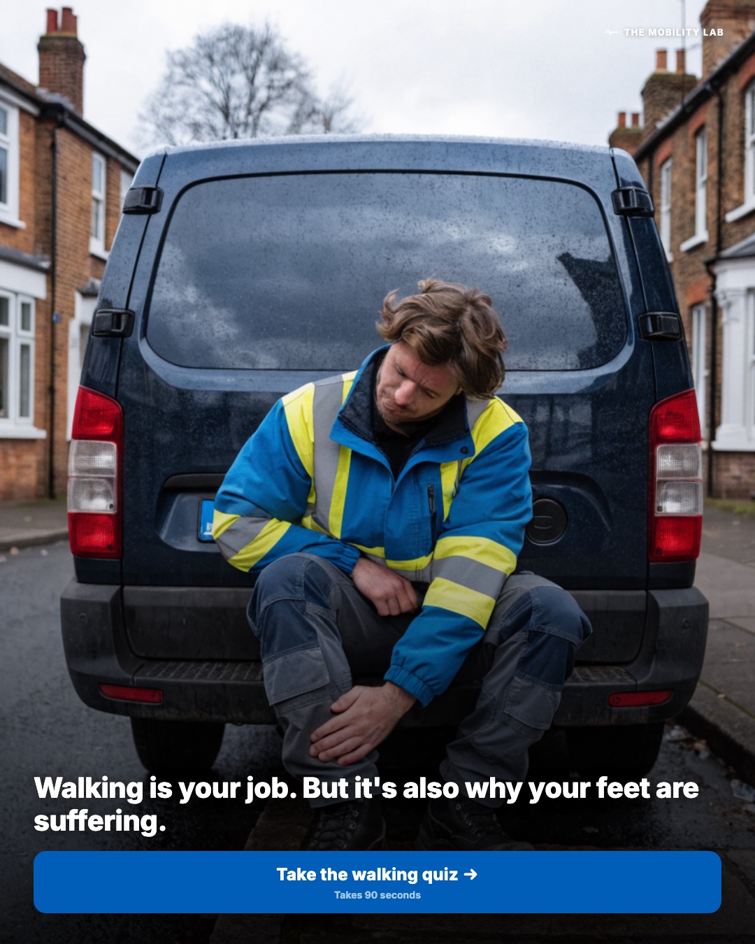 The Mobility Lab Facebook ad: Take the walking quiz