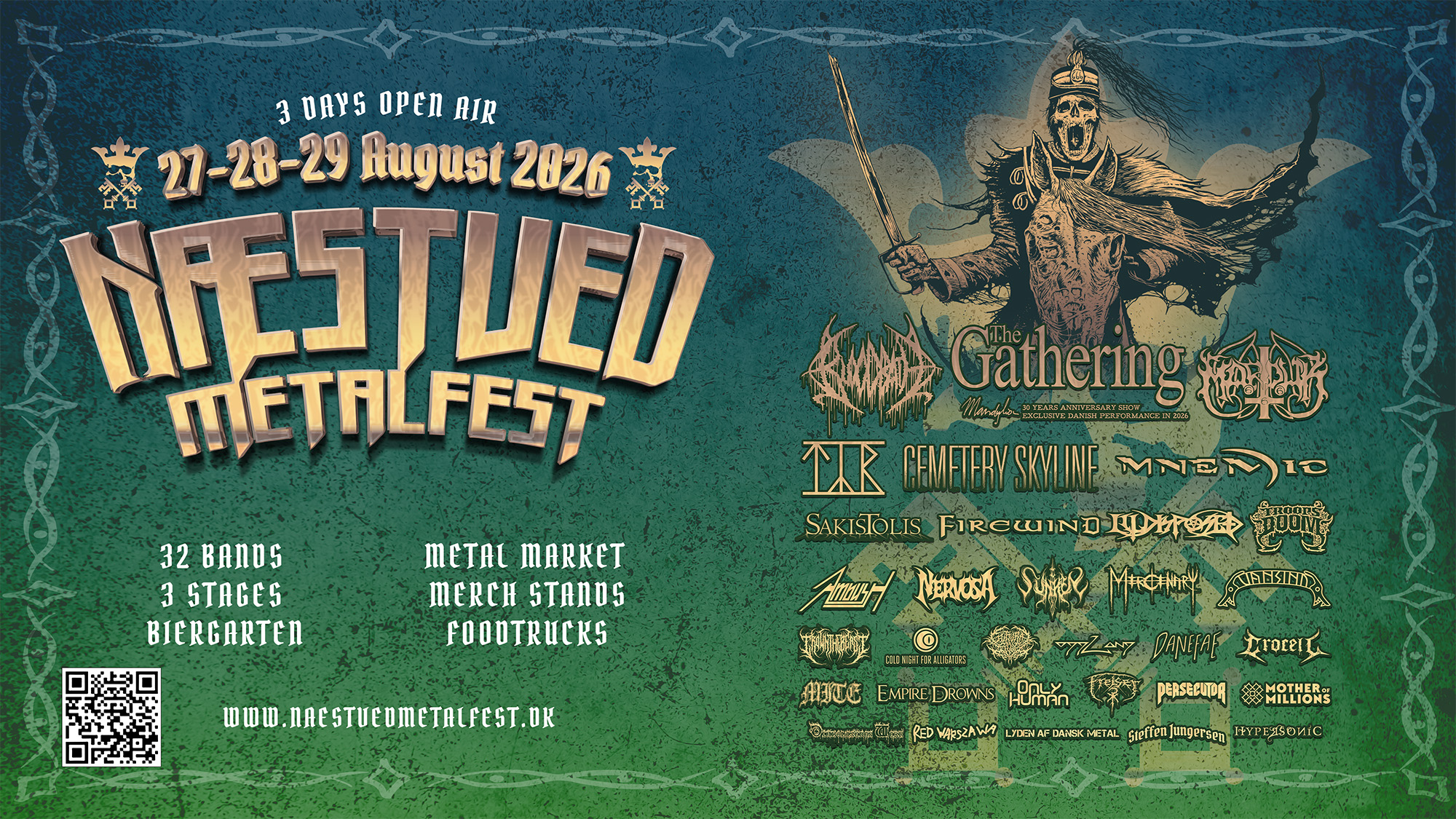 Næstved Metalfest Facebook ad from May 2, 2026