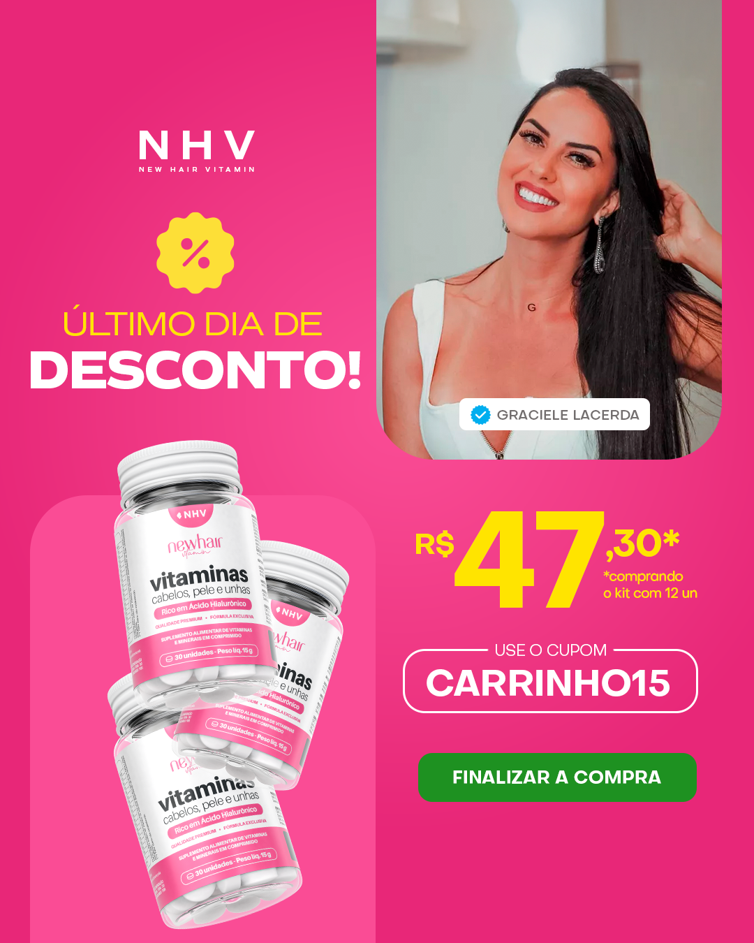 Graciele Lacerda Facebook ad from Feb 2, 2026
