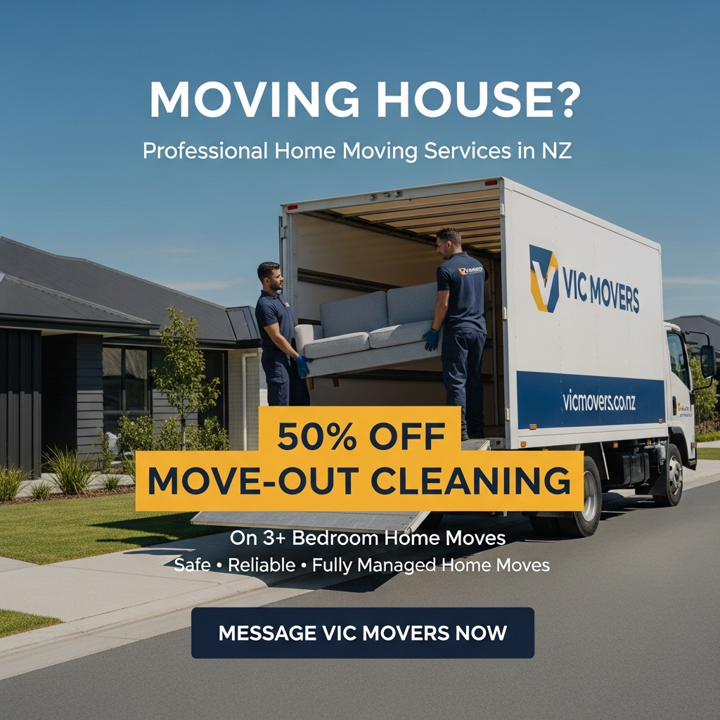 Vic Movers Facebook ad: Hassle-Free Home Moving