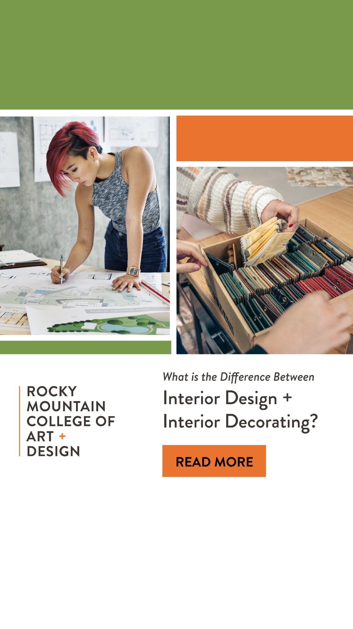 Rocky Mountain College of Art + Design (RMCAD) Facebook ad