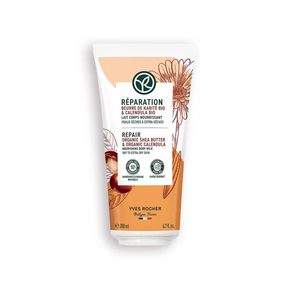 Yves Rocher Polska Facebook ad: Rozpieść swoją skórę doskonałą pielęgnacją, wzbogaconą…