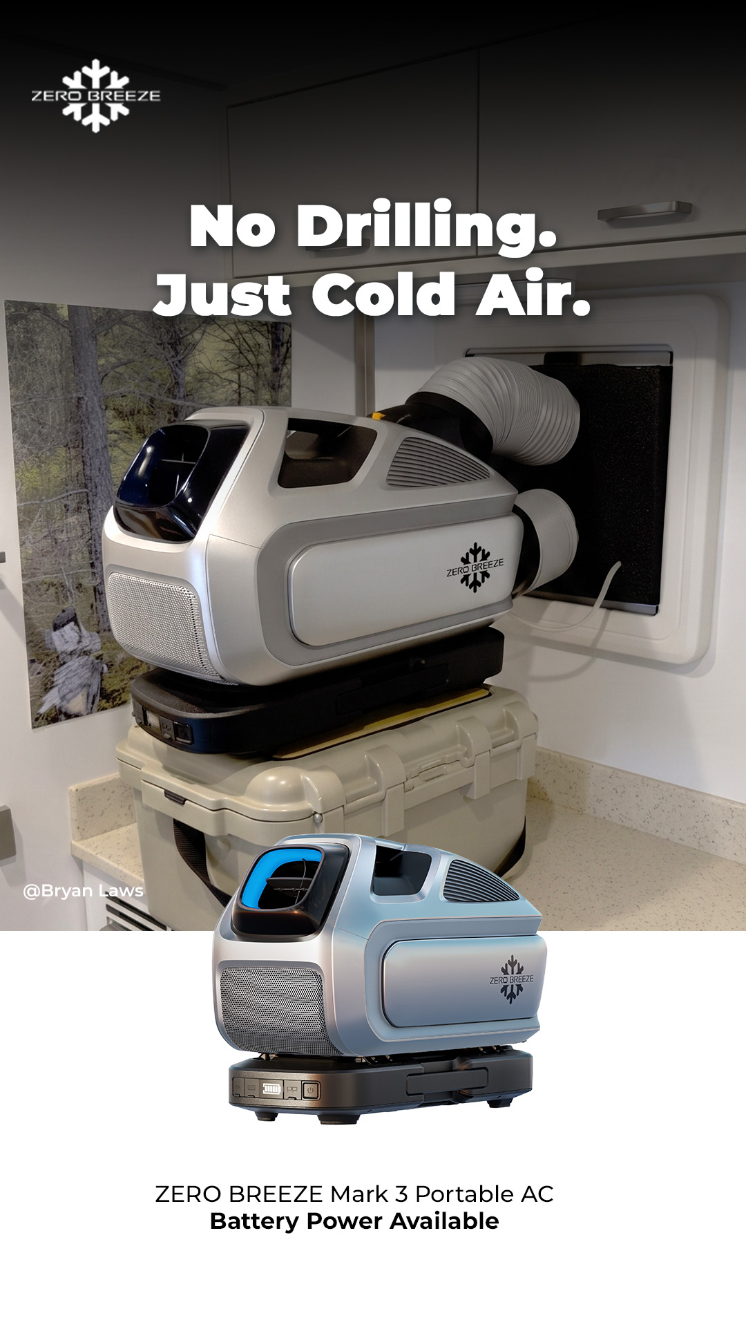 ZERO BREEZE Facebook ad