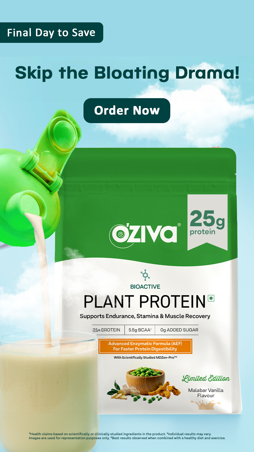 OZiva Facebook ad