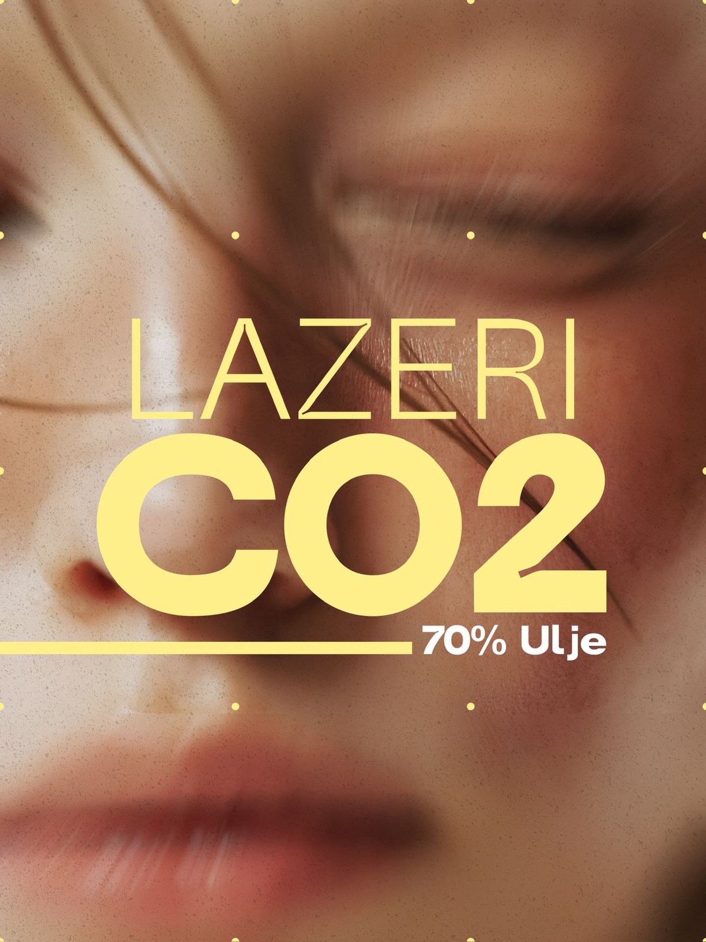 Ami Clinic Facebook ad: Transformo lëkurën tënde me Laser CO₂