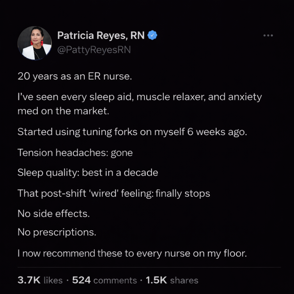 Pure Frequencies Facebook ad