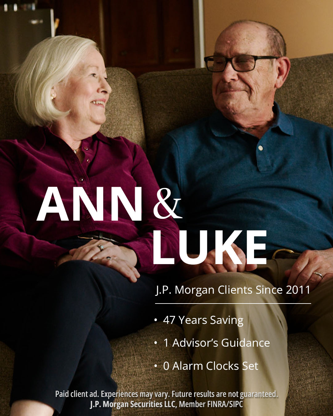 J.P. Morgan Wealth Management Facebook ad